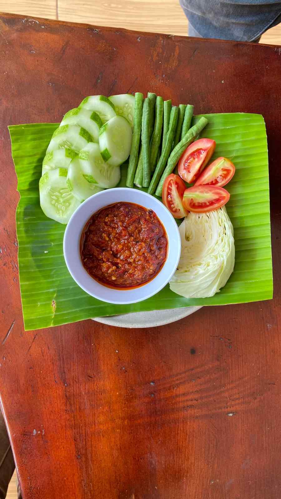 Sambal Terasi + Lalapan
